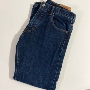 Mens blue Levi jeans